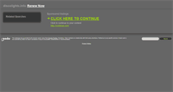 Desktop Screenshot of discolights.info